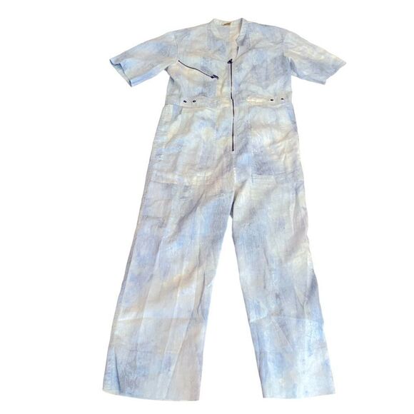 Petersyn Shena Flight Jumpsuit Tie Dye Size Medium - Picture 7 of 11